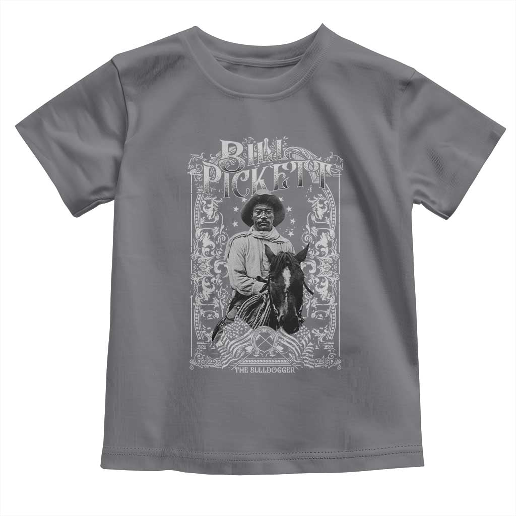 Black Cowboy Bill Pickett Toddler T Shirt African American Cowboy History