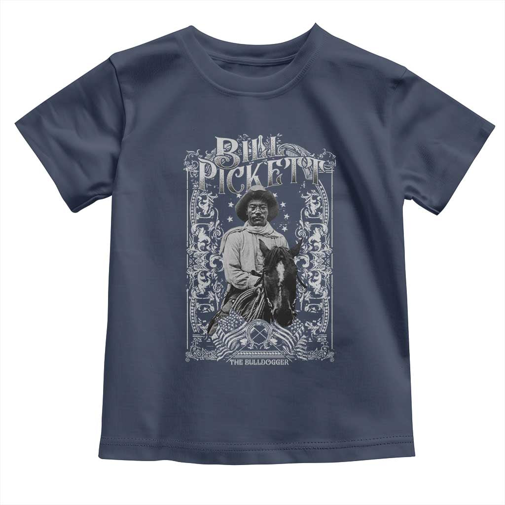 Black Cowboy Bill Pickett Toddler T Shirt African American Cowboy History