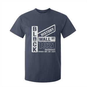 Never Forget Black Wall Street 1921 T Shirt For Kid Tulsa Black History Month African American Heritage