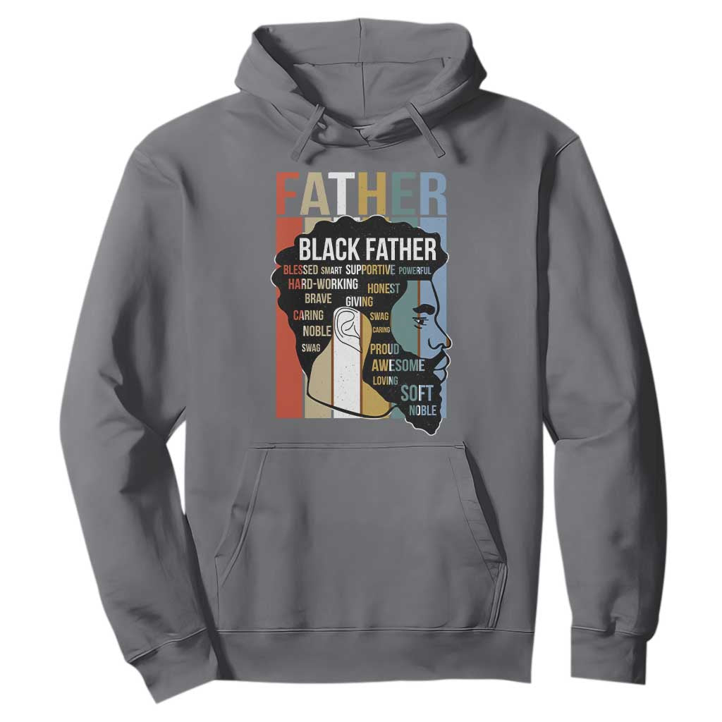 African American Black Father Hoodie Fathers Day Juneteenth