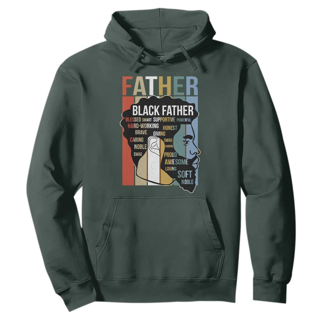 African American Black Father Hoodie Fathers Day Juneteenth