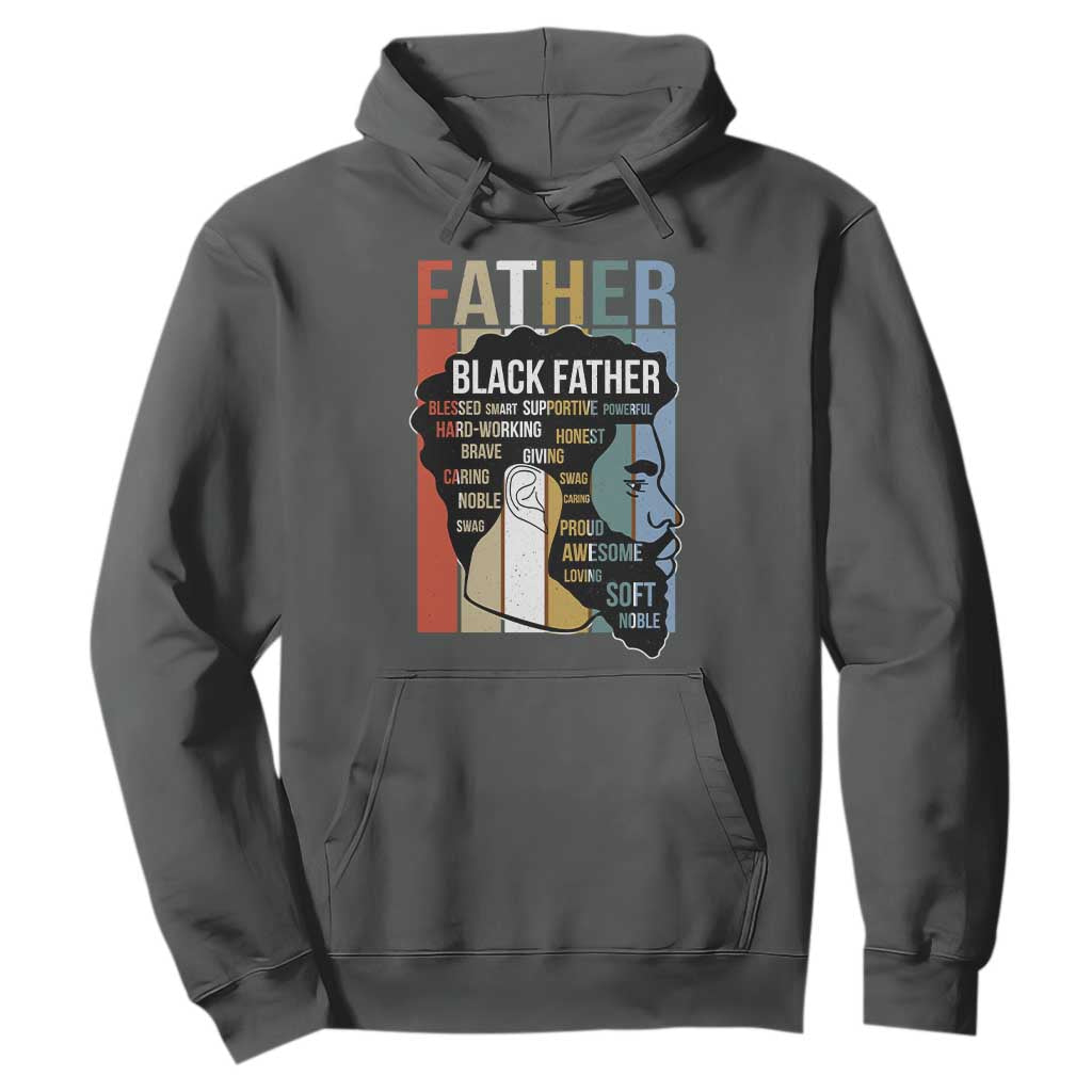 African American Black Father Hoodie Fathers Day Juneteenth