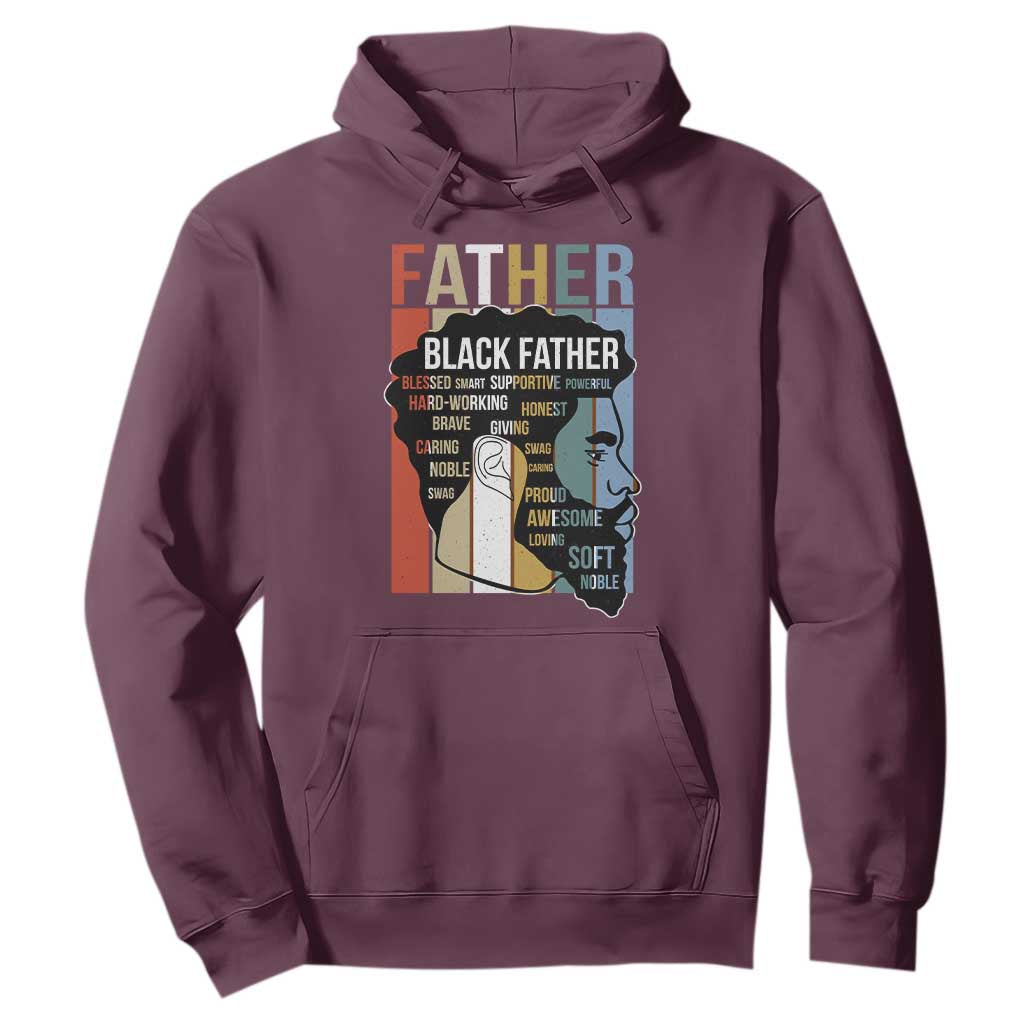 African American Black Father Hoodie Fathers Day Juneteenth