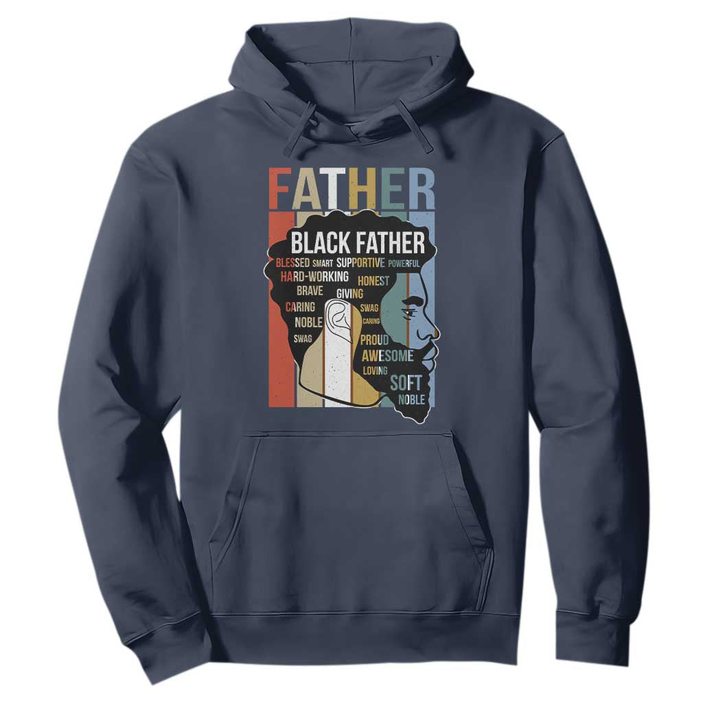 African American Black Father Hoodie Fathers Day Juneteenth