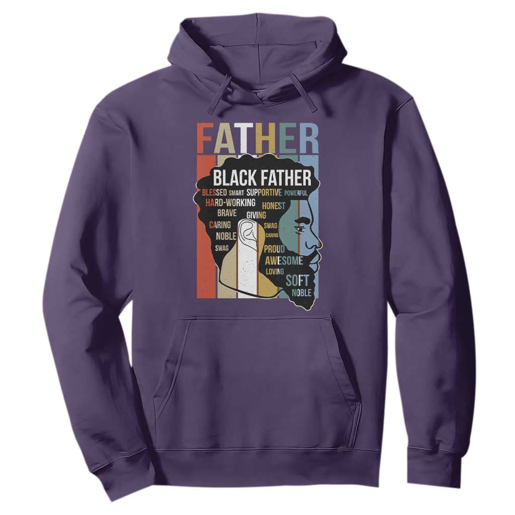 African American Black Father Hoodie Fathers Day Juneteenth