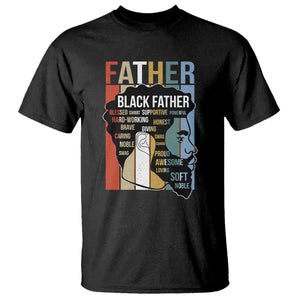 African American Black Father T Shirt Fathers Day Juneteenth