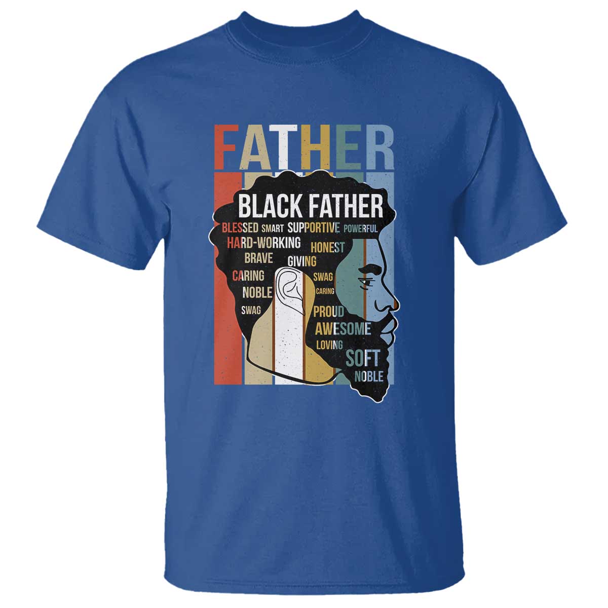 African American Black Father T Shirt Fathers Day Juneteenth