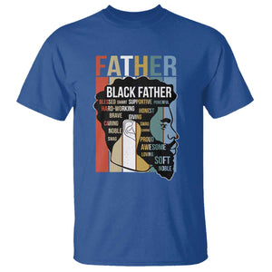 African American Black Father T Shirt Fathers Day Juneteenth