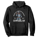 Boots On Heritage Strong Cowgirl On Hoodie African American Black Cowgirl