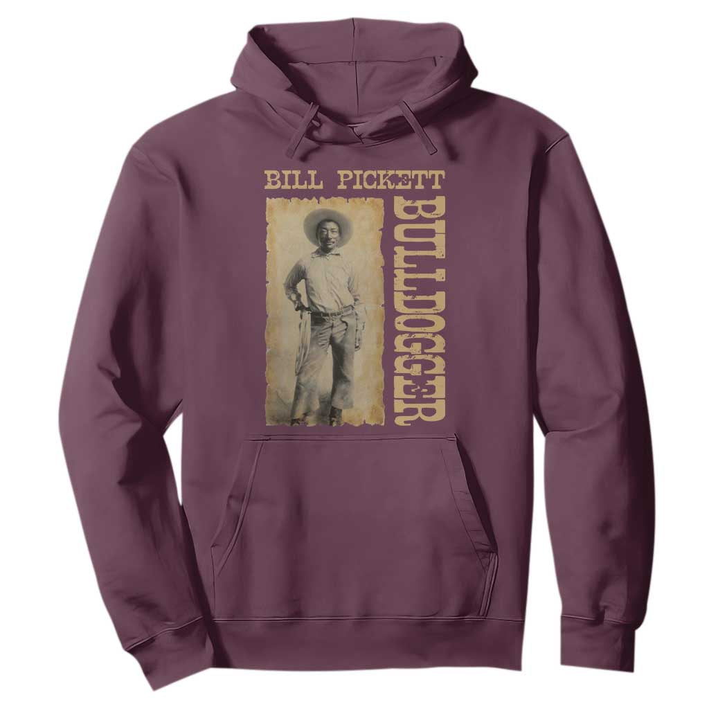 Bill Pickett The Bulldogger Hoodie Western African American Cowboy
