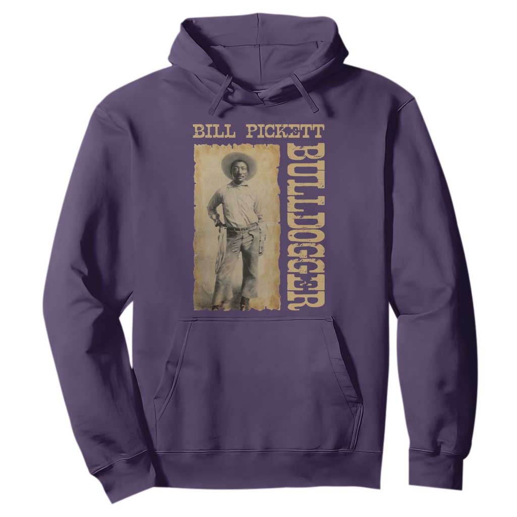Bill Pickett The Bulldogger Hoodie Western African American Cowboy