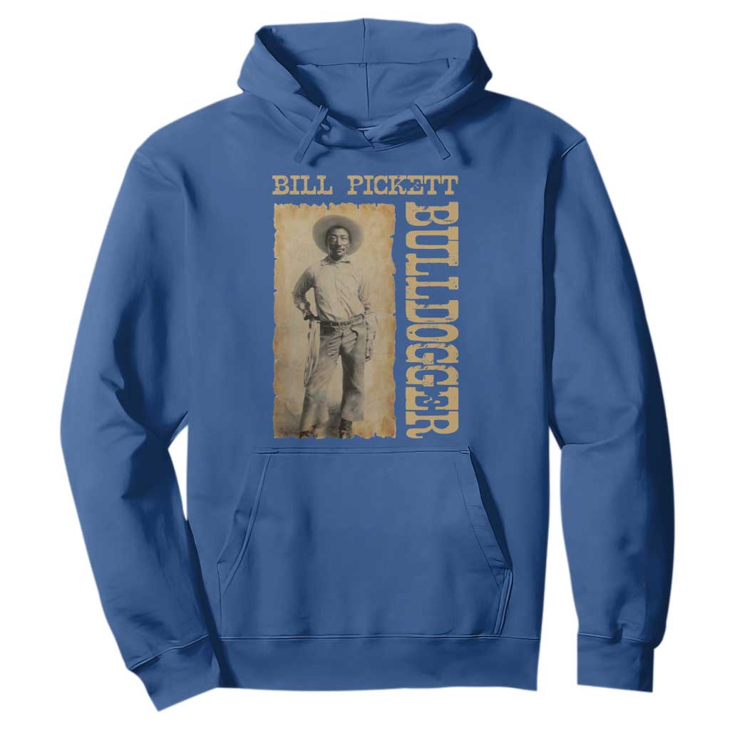 Bill Pickett The Bulldogger Hoodie Western African American Cowboy