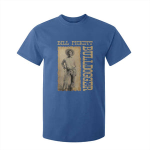 Bill Pickett The Bulldogger T Shirt For Kid Western African American Cowboy