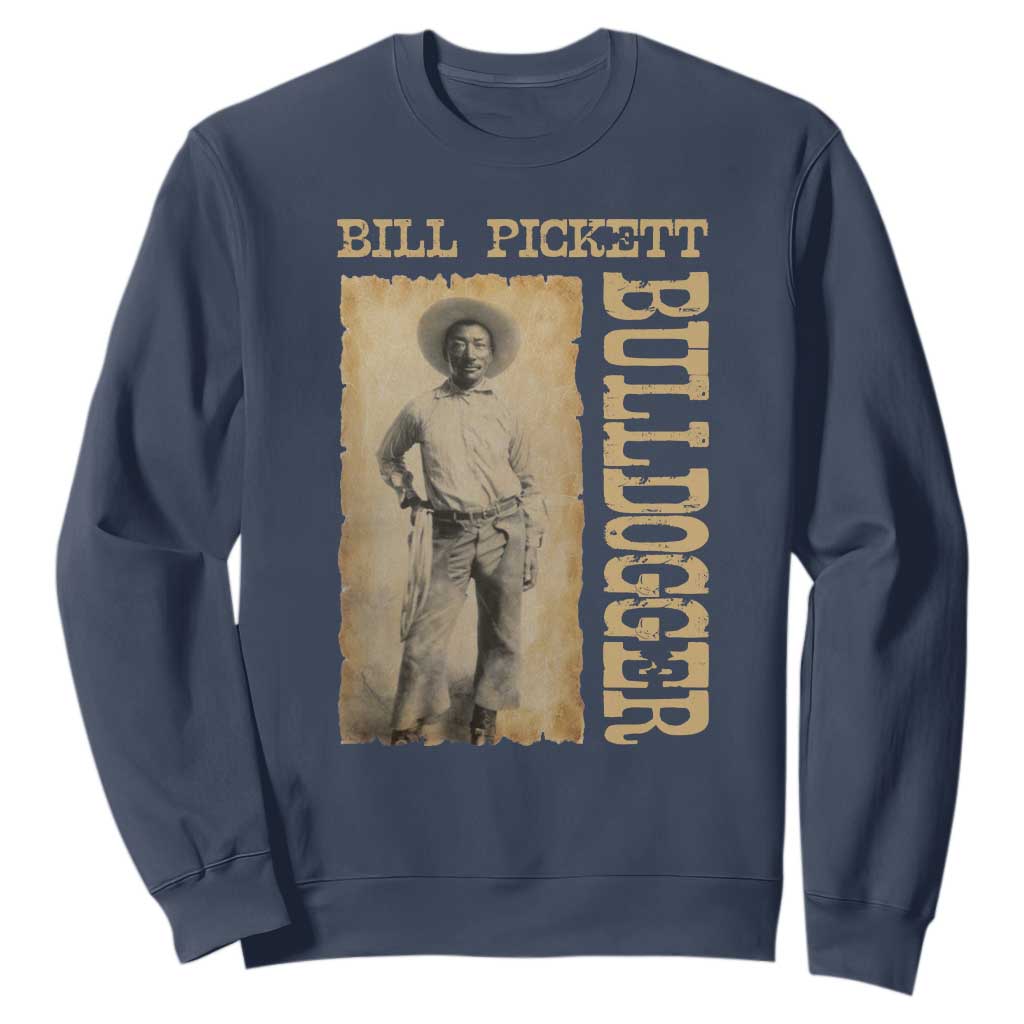 Bill Pickett The Bulldogger Sweatshirt Western African American Cowboy