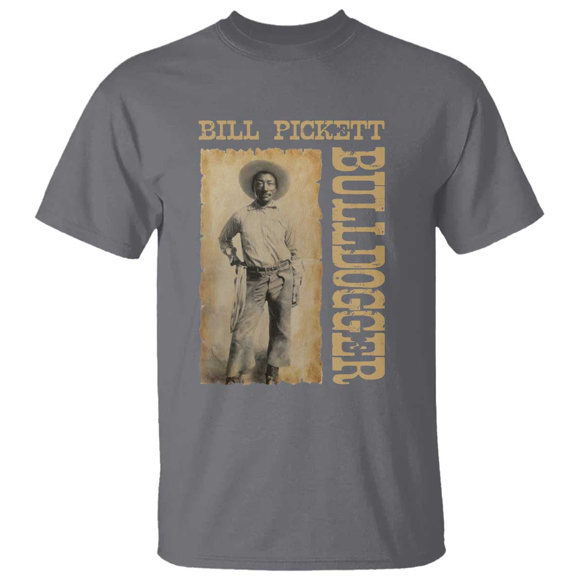 Bill Pickett The Bulldogger T Shirt Western African American Cowboy