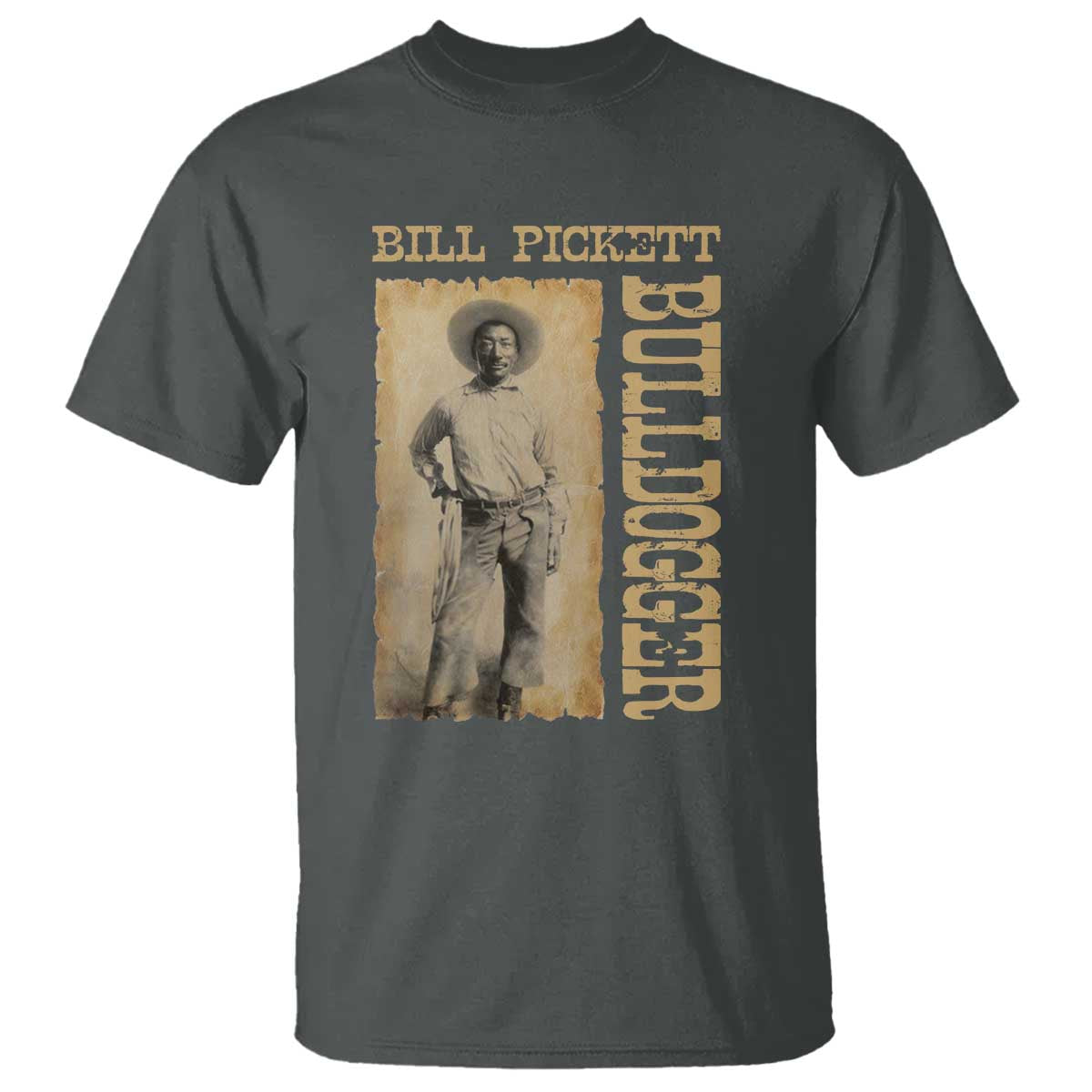 Bill Pickett The Bulldogger T Shirt Western African American Cowboy