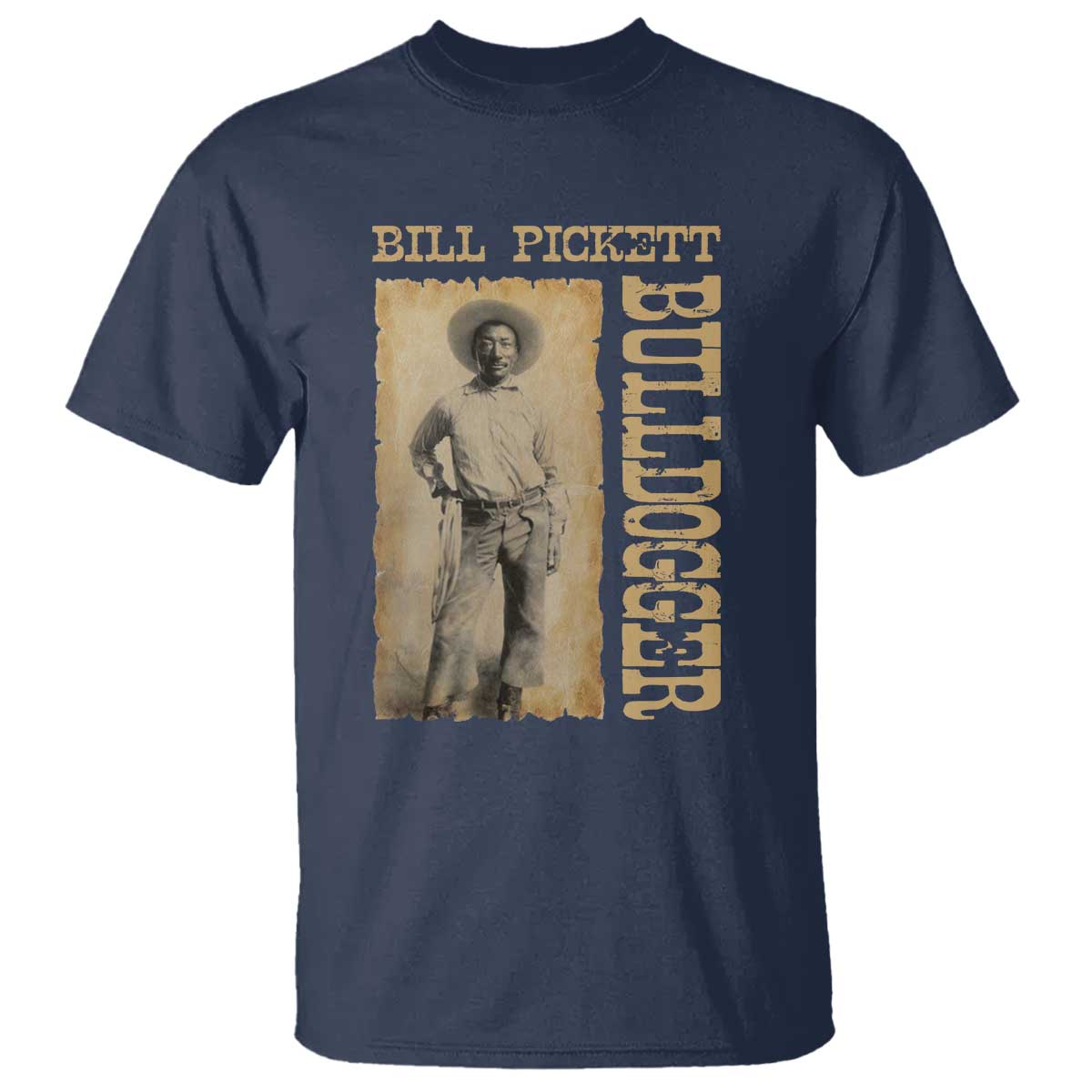 Bill Pickett The Bulldogger T Shirt Western African American Cowboy