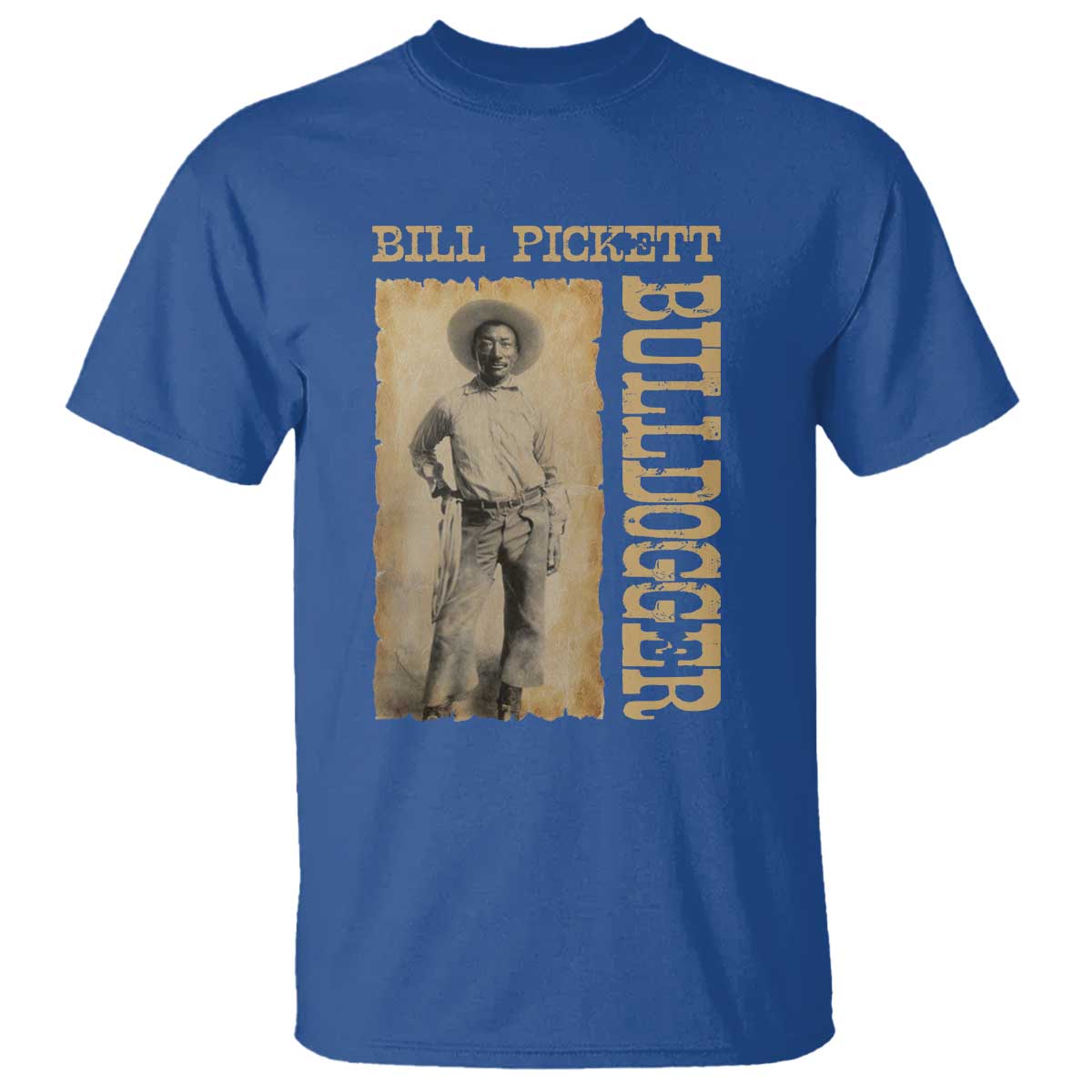 Bill Pickett The Bulldogger T Shirt Western African American Cowboy