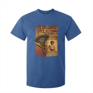 The Bulldogger Bill Pickett T Shirt For Kid Texan Rodeo Legend