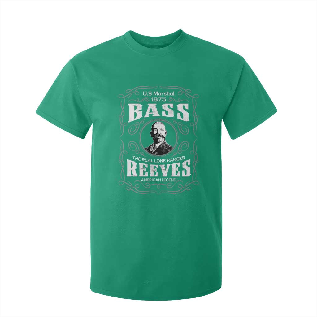 Bass Reeves T Shirt For Kid US Marshal 1875 The Real Lone Ranger American Cowboy Legend