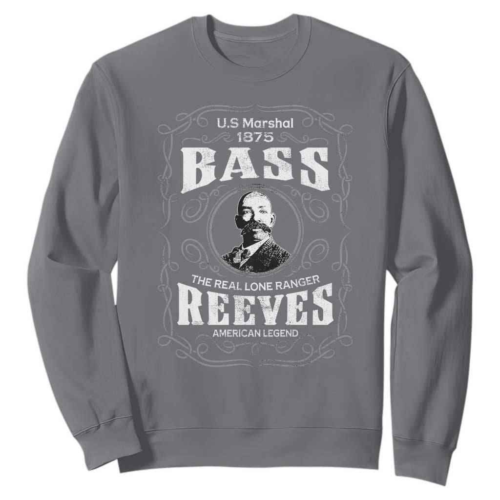 Bass Reeves Sweatshirt US Marshal 1875 The Real Lone Ranger American Cowboy Legend