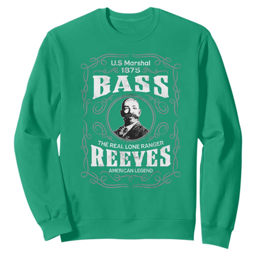 Bass Reeves Sweatshirt US Marshal 1875 The Real Lone Ranger American Cowboy Legend