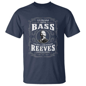 Bass Reeves T Shirt US Marshal 1875 The Real Lone Ranger American Cowboy Legend
