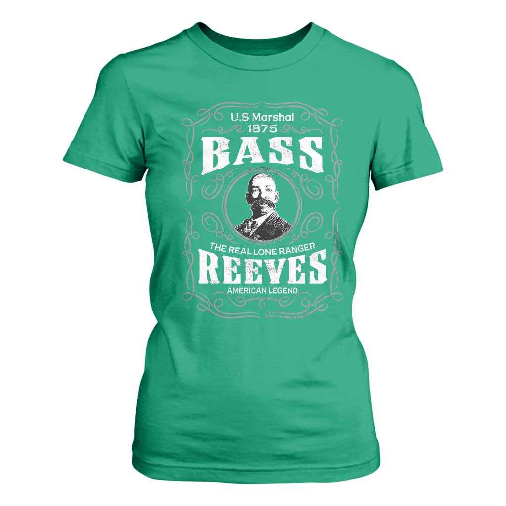 Bass Reeves T Shirt For Women US Marshal 1875 The Real Lone Ranger American Cowboy Legend