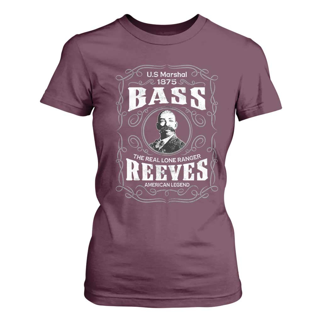 Bass Reeves T Shirt For Women US Marshal 1875 The Real Lone Ranger American Cowboy Legend