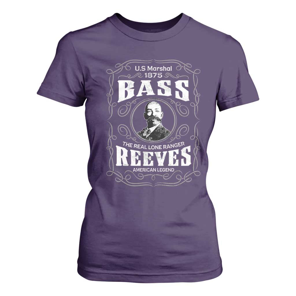Bass Reeves T Shirt For Women US Marshal 1875 The Real Lone Ranger American Cowboy Legend