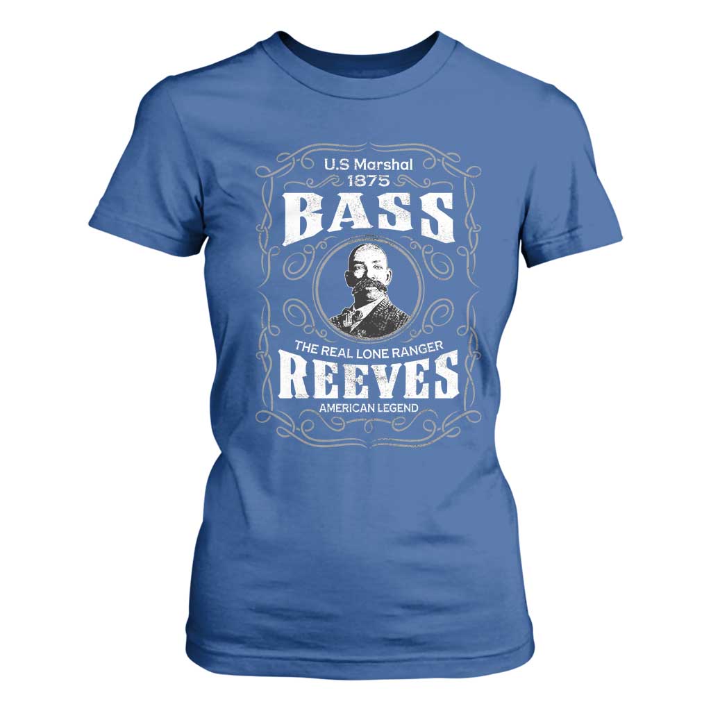 Bass Reeves T Shirt For Women US Marshal 1875 The Real Lone Ranger American Cowboy Legend