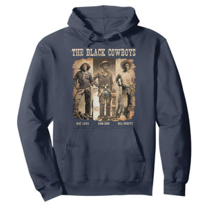 The Black Cowboys Nat Love Isom Dart Bill Pickett Hoodie African American Cowboy Legend
