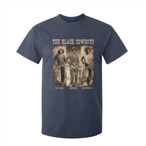 The Black Cowboys Nat Love Isom Dart Bill Pickett T Shirt For Kid African American Cowboy Legend