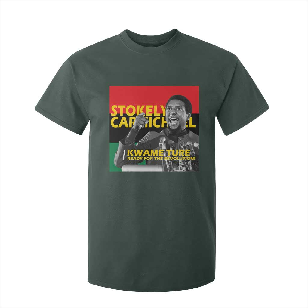 Stokely Carmichael Quote T Shirt For Kid Ready For The Revolution Black History Month