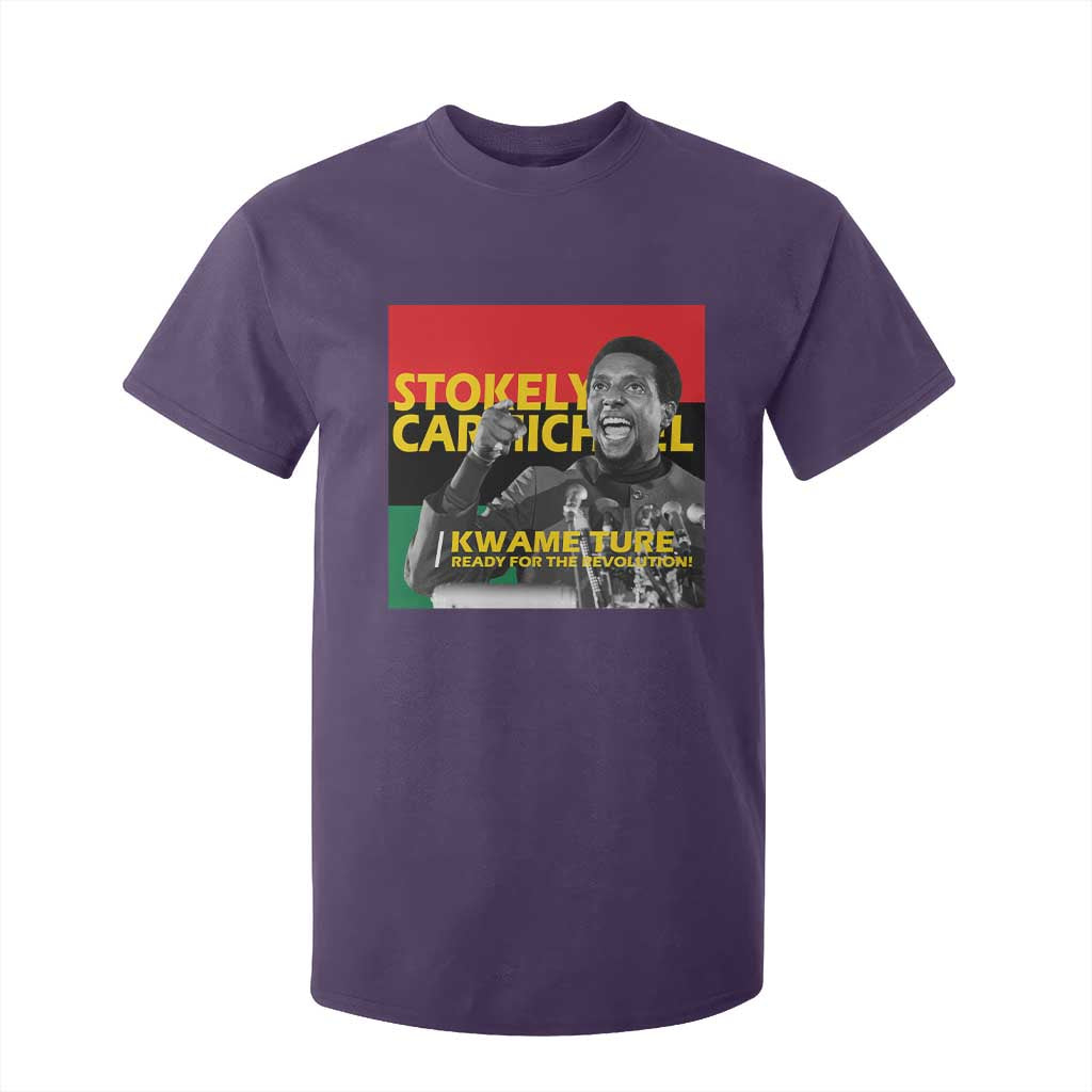 Stokely Carmichael Quote T Shirt For Kid Ready For The Revolution Black History Month
