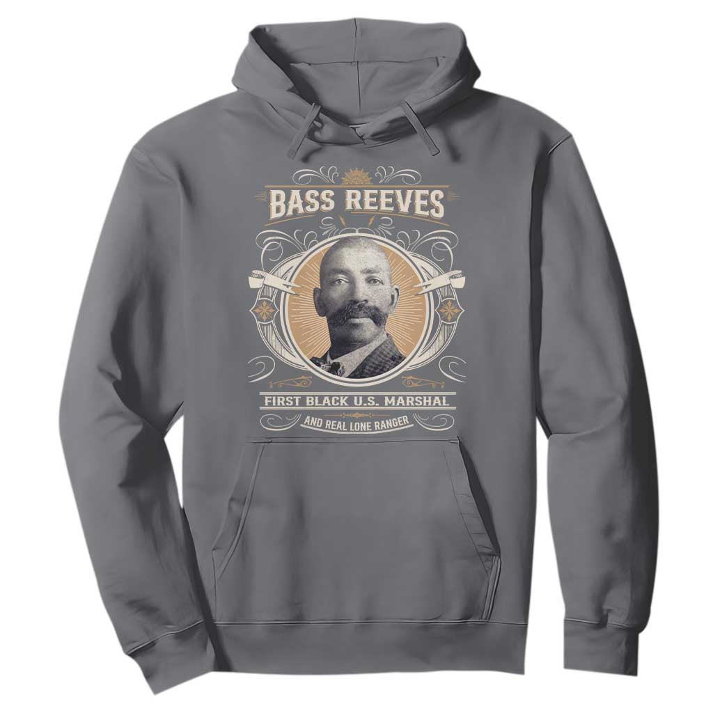 Bass Reeves First Black US Marshal And Real Lone Ranger Hoodie African American Cowboy Legend