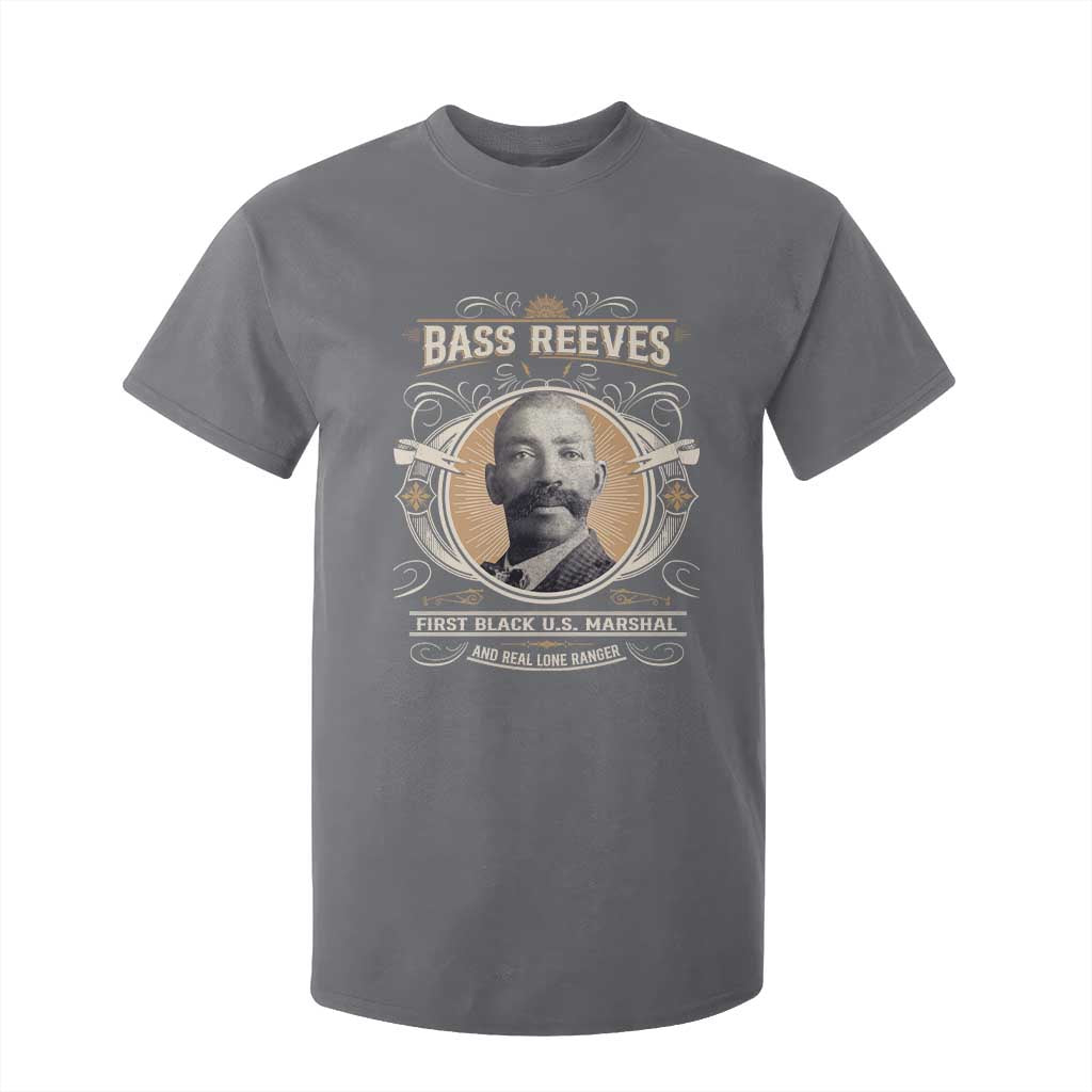 Bass Reeves First Black US Marshal And Real Lone Ranger T Shirt For Kid African American Cowboy Legend