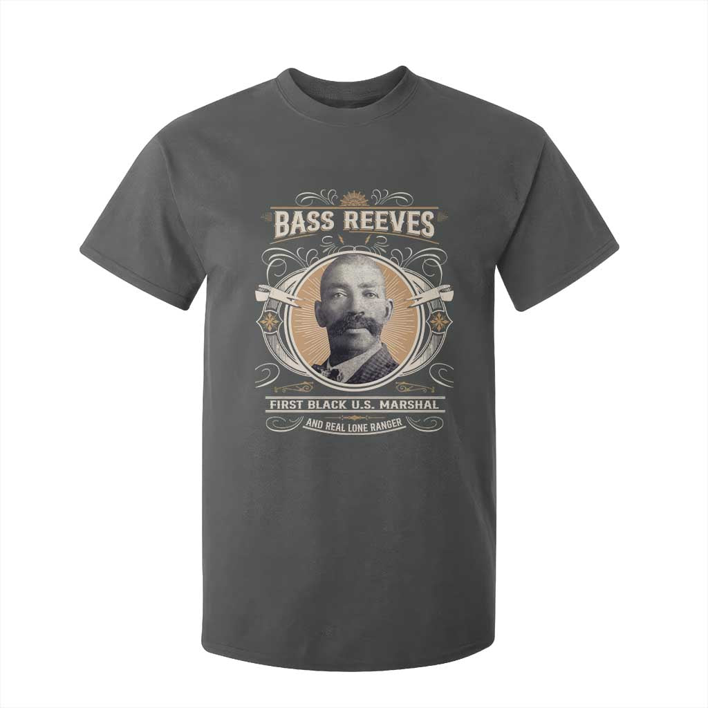 Bass Reeves First Black US Marshal And Real Lone Ranger T Shirt For Kid African American Cowboy Legend