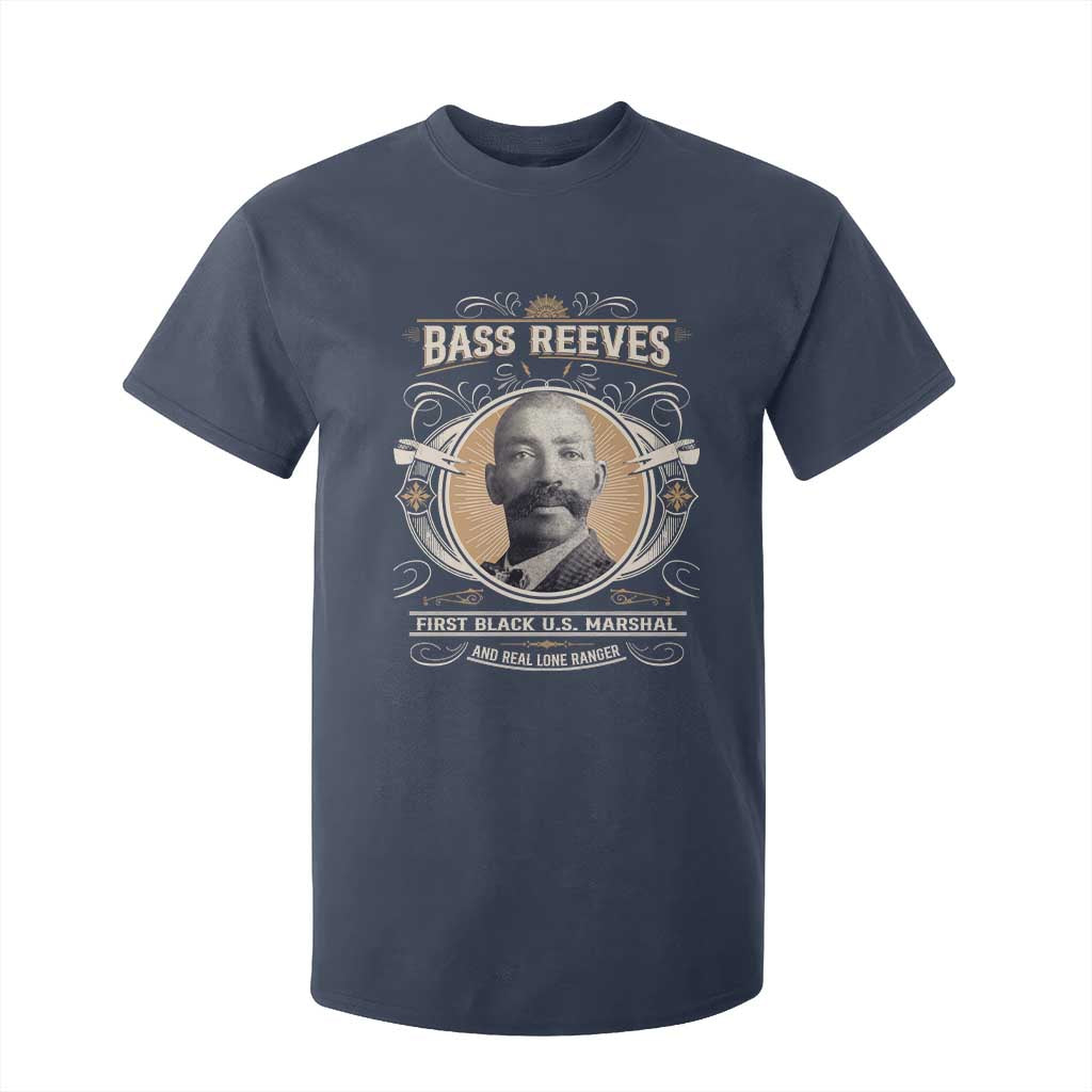 Bass Reeves First Black US Marshal And Real Lone Ranger T Shirt For Kid African American Cowboy Legend