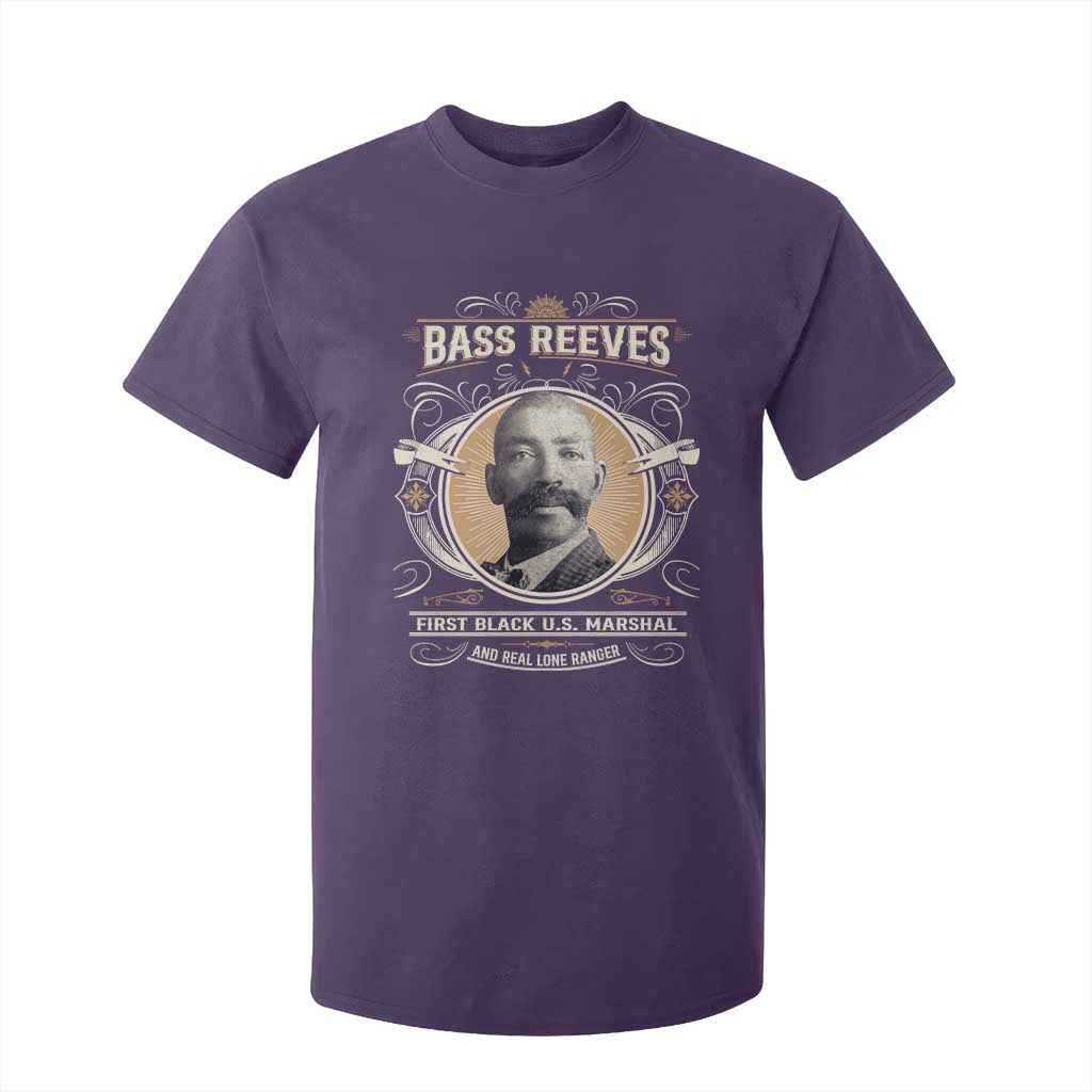 Bass Reeves First Black US Marshal And Real Lone Ranger T Shirt For Kid African American Cowboy Legend