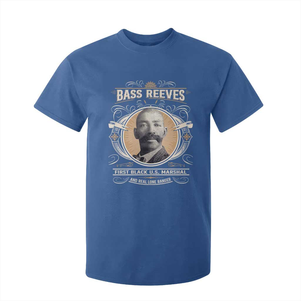 Bass Reeves First Black US Marshal And Real Lone Ranger T Shirt For Kid African American Cowboy Legend