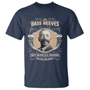 Bass Reeves First Black US Marshal And Real Lone Ranger T Shirt African American Cowboy Legend
