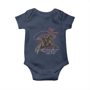 Bass Reeves Baby Onesie African American Cowboy Marshal Black History Month TS11