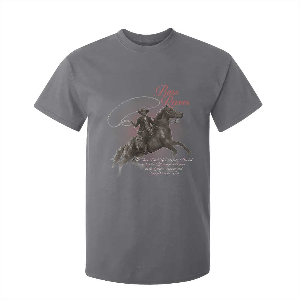Bass Reeves T Shirt For Kid African American Cowboy Marshal Black History Month TS11
