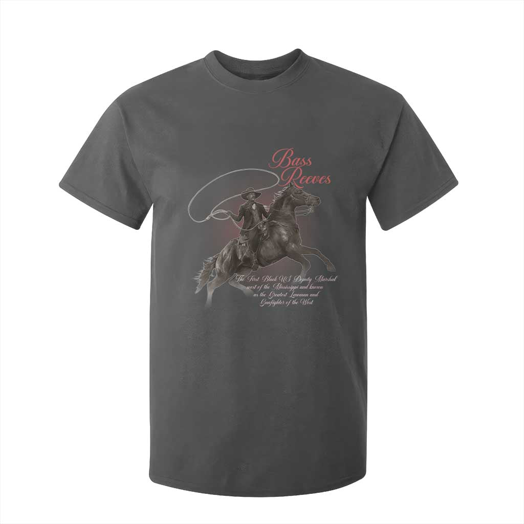 Bass Reeves T Shirt For Kid African American Cowboy Marshal Black History Month TS11