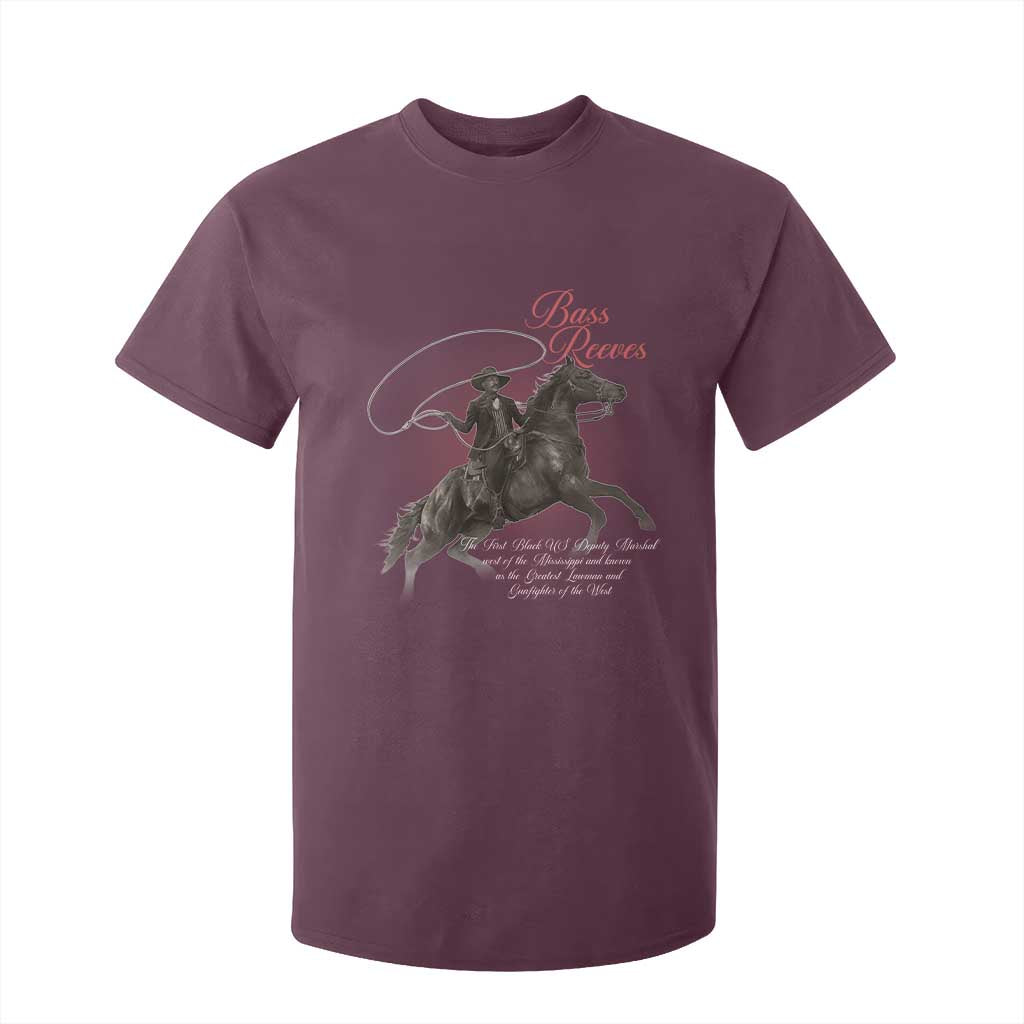 Bass Reeves T Shirt For Kid African American Cowboy Marshal Black History Month TS11