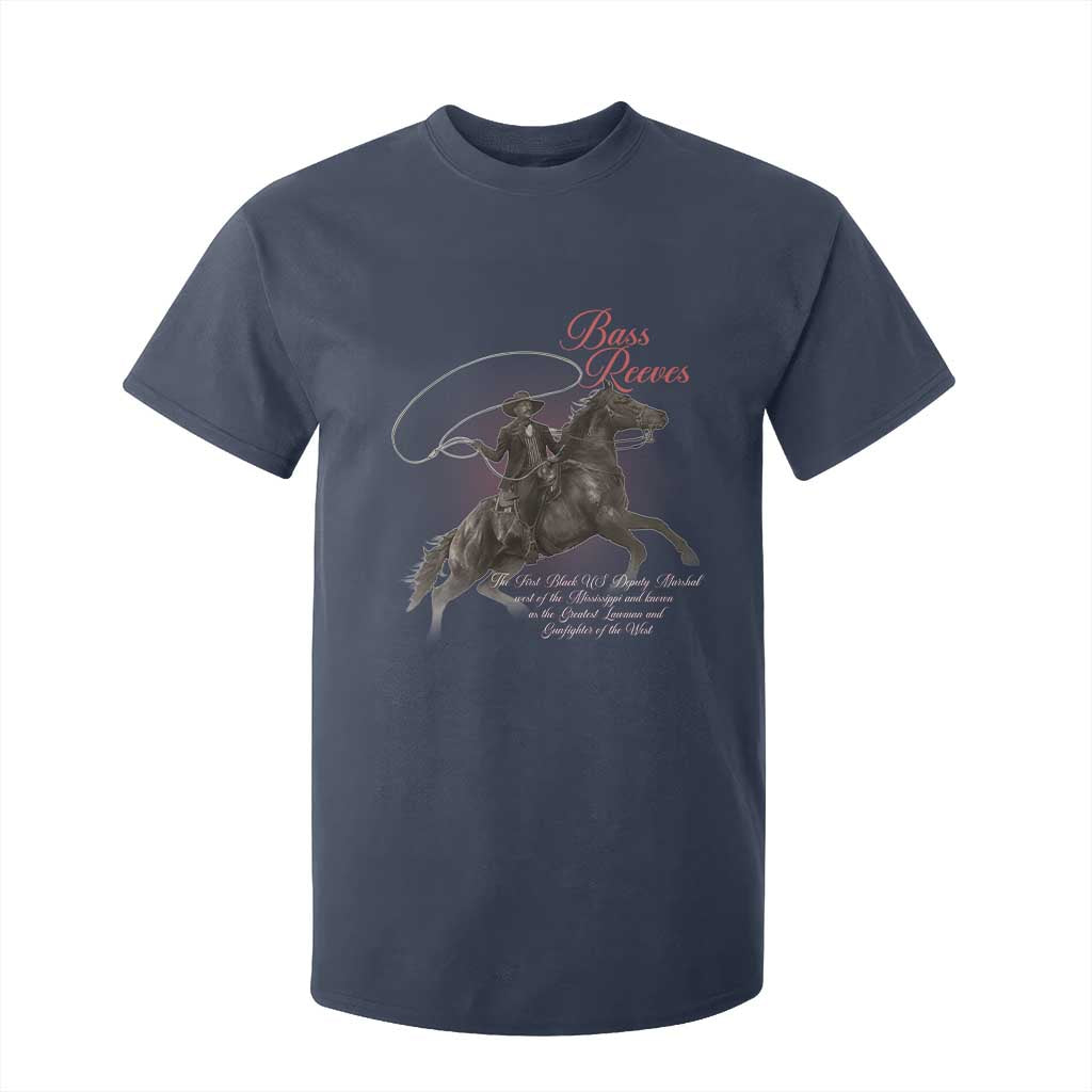 Bass Reeves T Shirt For Kid African American Cowboy Marshal Black History Month TS11