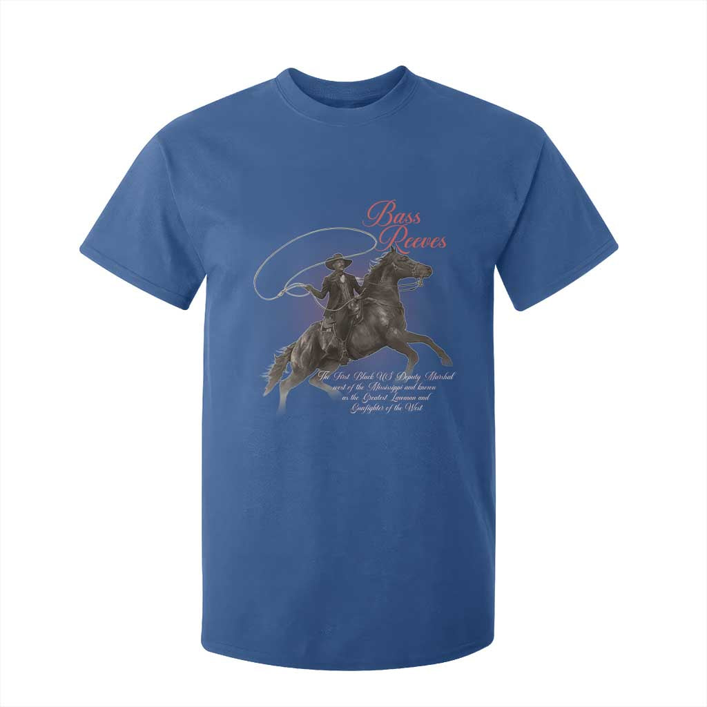 Bass Reeves T Shirt For Kid African American Cowboy Marshal Black History Month TS11