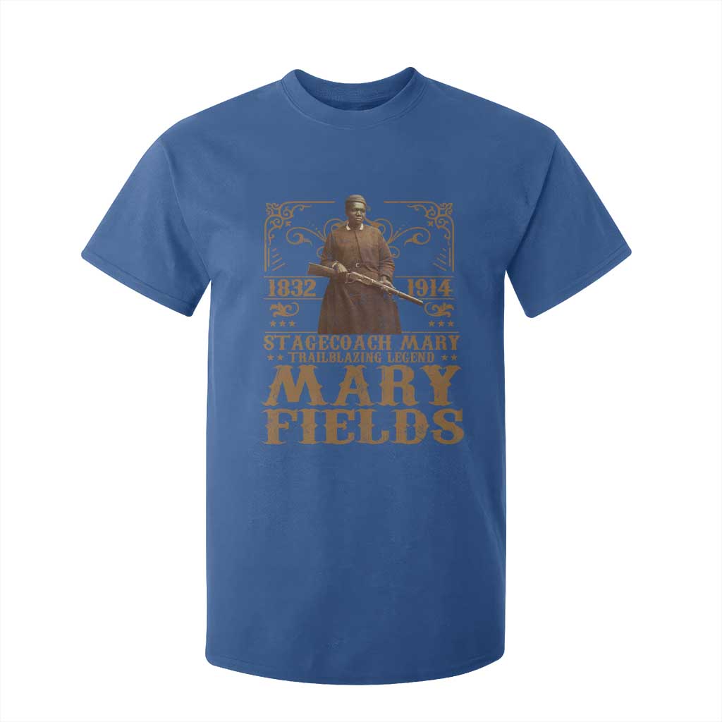 Mary Fields T Shirt For Kid Stagecoach Mary Trailblazing Legend Black Cowgirl Pioneer