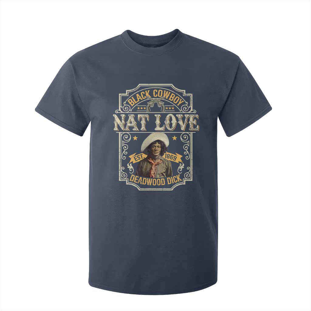 Black Cowboy Nat Love T Shirt For Kid Deadwood Dick African American Cowboy